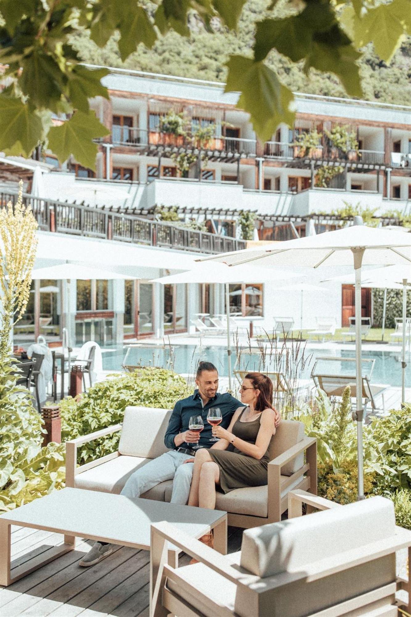 Biohotel Theiner'S Garten Lana Eksteriør bilde